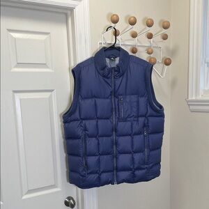Jordan - Classic Down Filled Puffer Outdoor Vest - Blue - XL